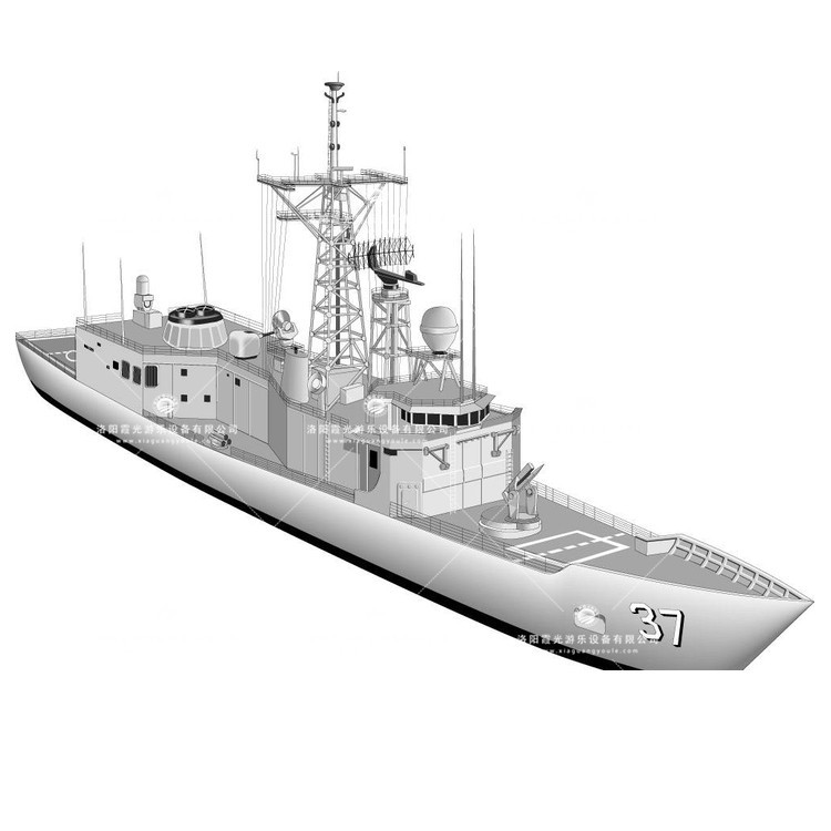 吐鲁番充气侦查船模型