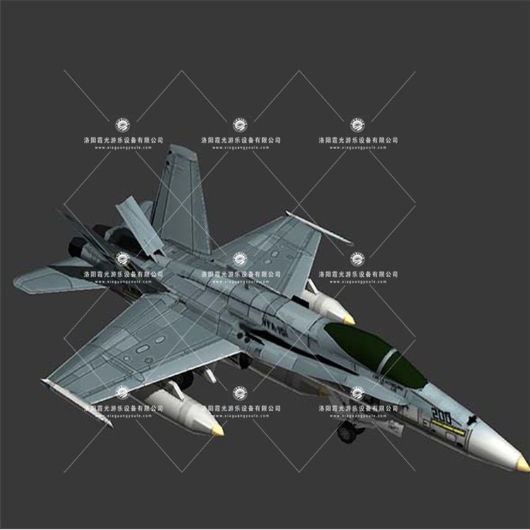 吐鲁番3D f18舰载战斗机 (2)