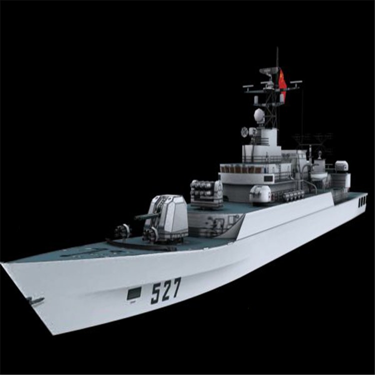 吐鲁番3d护卫舰模型