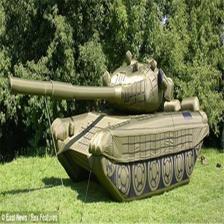 吐鲁番充气坦克机车假目标